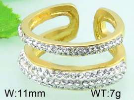 Stainless Steel Gold-plating Ring