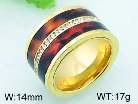 Stainless Steel Gold-plating Ring