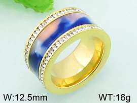 Stainless Steel Gold-plating Ring