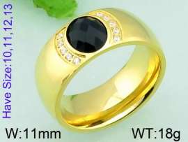 Stainless Steel Gold-plating Ring
