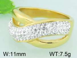 Stainless Steel Gold-plating Ring