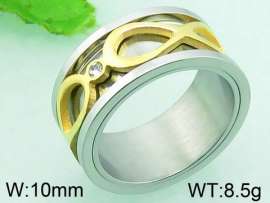 Stainless Steel Gold-plating Ring