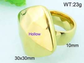 Stainless Steel Gold-plating Ring