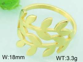 Stainless Steel Gold-plating Ring