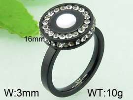 Stainless Steel Black-plating Ring