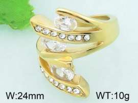 Stainless Steel Gold-plating Ring