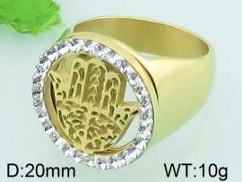 Stainless Steel Gold-plating Ring