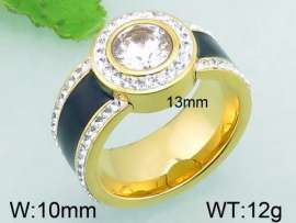 Stainless Steel Gold-plating Ring