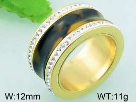 Stainless Steel Gold-plating Ring