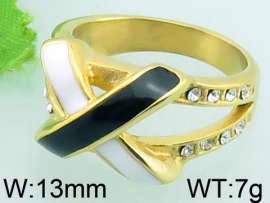 Stainless Steel Gold-plating Ring