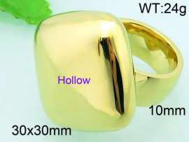 Stainless Steel Gold-plating Ring