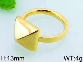 Stainless Steel Gold-plating Ring