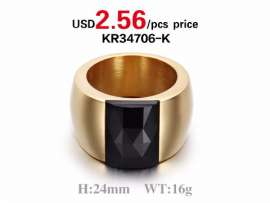 Wholesale Cheap Stainless Steel Singel Big Stone Ring designs