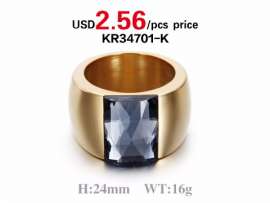 Golden Single Suppliers Light Blue Rectangle Big Stone Ring