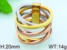 Stainless Steel Gold-plating Ring