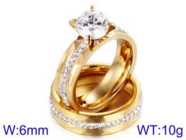 Stainless Steel Lover Ring