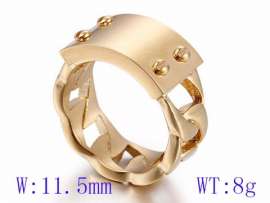 Stainless Steel Gold-plating Ring