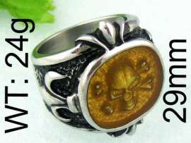 Stainless Skull Ring