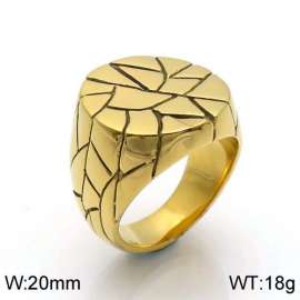 Stainless Steel Gold-plating Ring