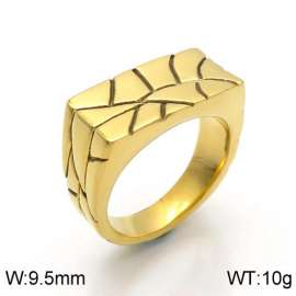 Stainless Steel Gold-plating Ring