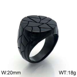 Stainless Steel Black-plating Ring