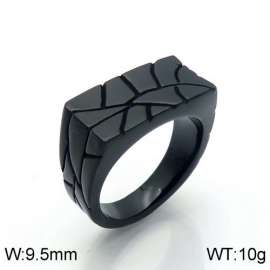 Stainless Steel Black-plating Ring